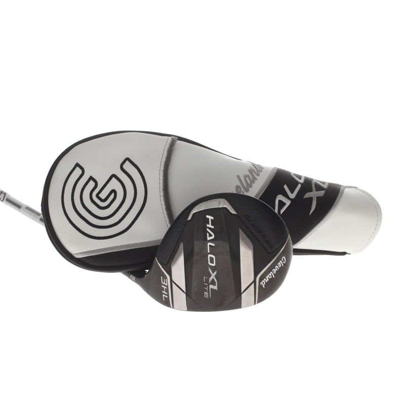 Cleveland Halo XL Lite Graphite Mens Right Hand Fairway 3 Wood HL 16* Regular - Aldila Ascent 40 Blue