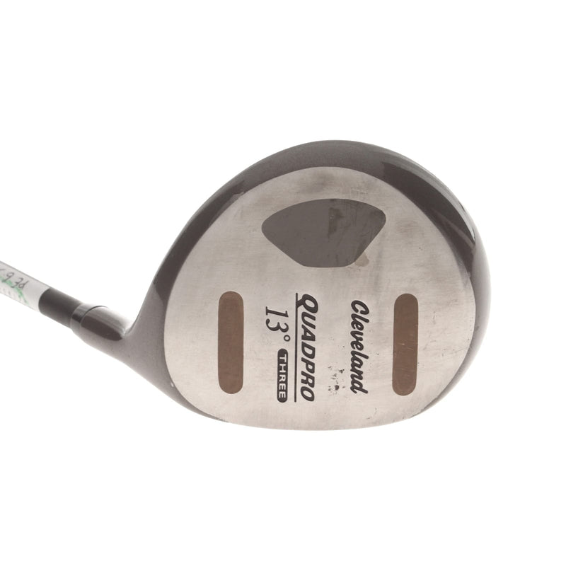 Cleveland Quad Pro Graphite Mens Right Hand Fairway 3 Wood 13* Regular - Cleveland Quad Pro