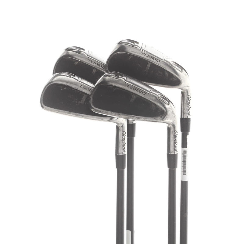 Cleveland Launcher HB Turbo Graphite Mens Right Hand Irons 7-PW Senior - Miyazaki 6A