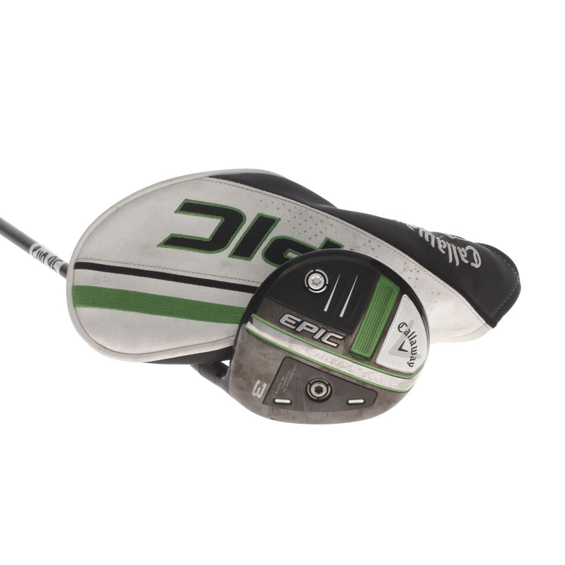 Callaway Epic Max Graphite Mens Right Hand Fairway 3 Wood 15* Regular - HZRDUS Smoke iM10 5.5 60g