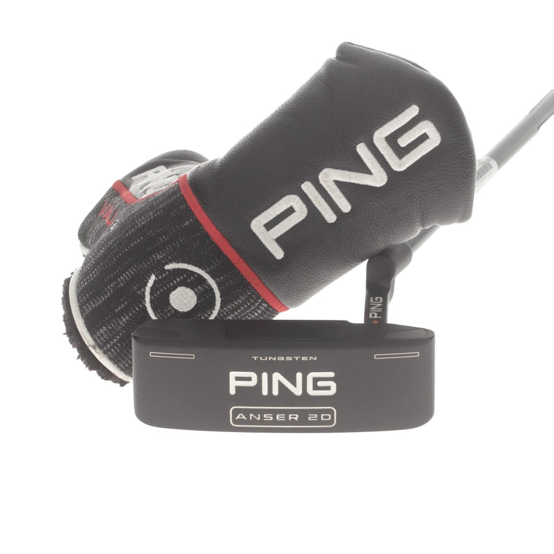 Ping Anser 2D 2023 Mens Right Hand Putter Orange Dot 32.5" Blade 2* Flat - Golf Pride