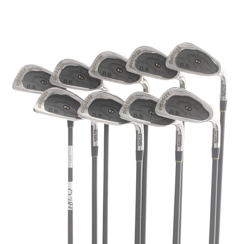 Regal Wild Thing Oversized D.B. Graphite Mens Right Hand Irons 3-SW Regular - Aldila Wild Thing II