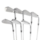 Callaway Quantum Max Steel Mens Left Hand Irons 5-GW Regular - KBS Max 90