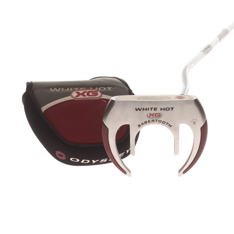 Odyssey White Hot XG Sabertooth Mens Right Hand Putter 34" Mallet - Odyssey