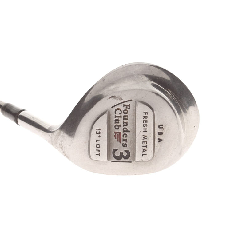 Founders Club Fresh Metal Steel Mens Right Hand Fairway 3 Wood 13* Stiff -