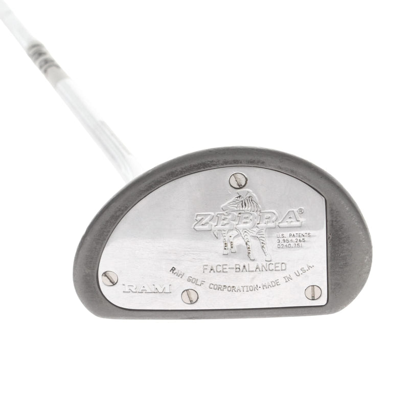Ram Zebra Mens Right Hand Putter 33" Mallet - Winn Master Wrap