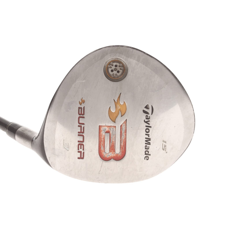 TaylorMade Burner 2008 Graphite Mens Right Hand Fairway 3 Wood 15* Regular - REAX 49