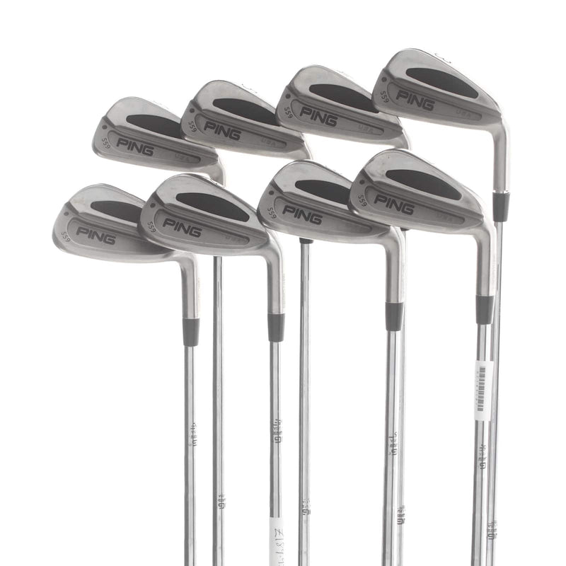 Ping S59 Steel Mens Right Hand Irons 3-PW Black Dot Stiff - Ping