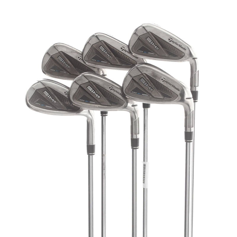 TaylorMade Sim2 Max Steel Mens Right Hand Irons 6-SW Regular - KBS Max MT 85