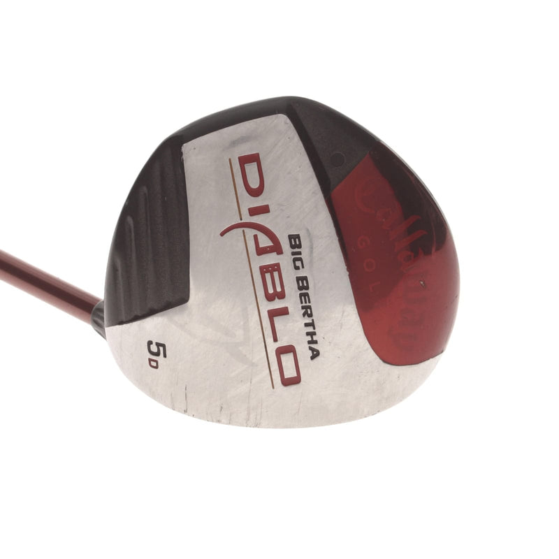 Callaway Big Bertha Diablo Graphite Mens Right Hand Fairway 5 Wood 18* Regular - Callaway 60G