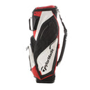 TaylorMade Pro Cart 8.0 Cart Bag - Black/White/Red