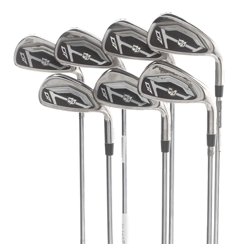 Wilson D7 XS Steel Mens Right Hand Irons 5-SW Regular - Wilson