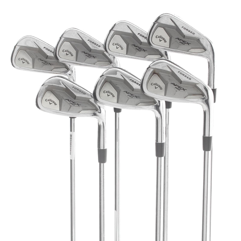 Callaway Apex Pro 2019 Steel Mens Right Hand Irons 4-PW Regular - N.S.Pro Modus3 Tour 105