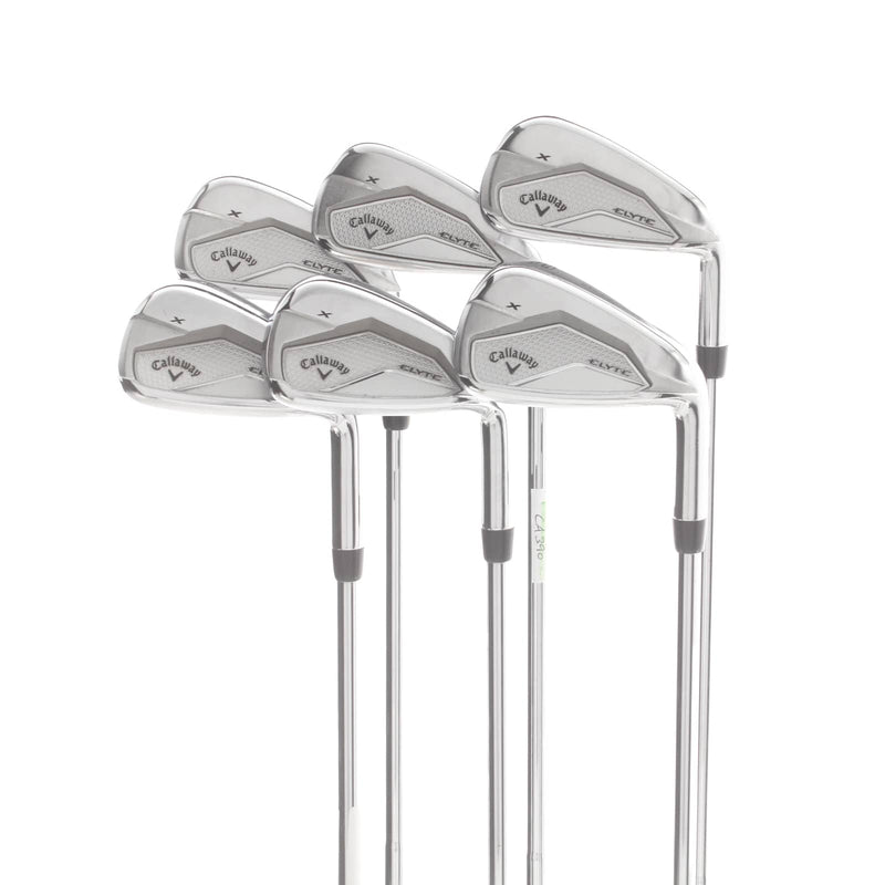 Callaway Elyte X Steel Mens Right Hand Irons 6-AW Regular - Dynamic Gold Mid 100 R300
