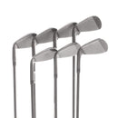 TaylorMade Qi Gun Metal Steel Mens Right Hand Irons 5-SW Regular - KBS Max MT 85