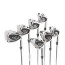 Cobra Speedzone Steel Mens Right Hand Irons 5-SW Stiff - KBS Tour 90