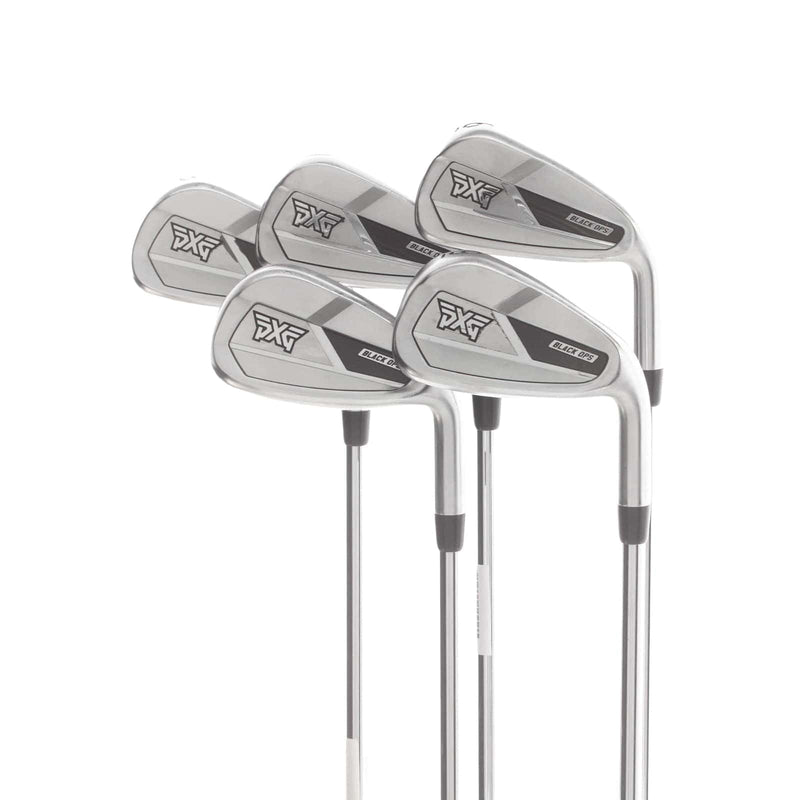 PXG Black Ops Steel Mens Right Hand Irons 6-PW Regular - True Temper Elevate MPH 95