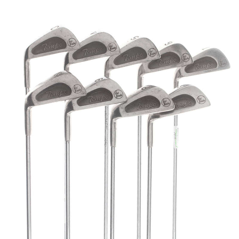 Hot Blade Tempo Steel Mens Left Hand Irons 3-SW Regular - Apollo