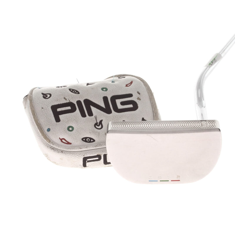 Ping DS72 PLD 2022 Mens Right Hand Putter 35" Mallet - Super Stroke