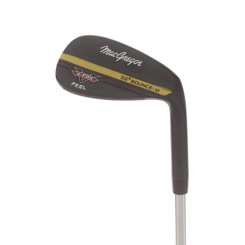 MacGregor V-Foil Black Steel Mens Right Hand Sand Wedge 56* 12 Bounce Wedge -