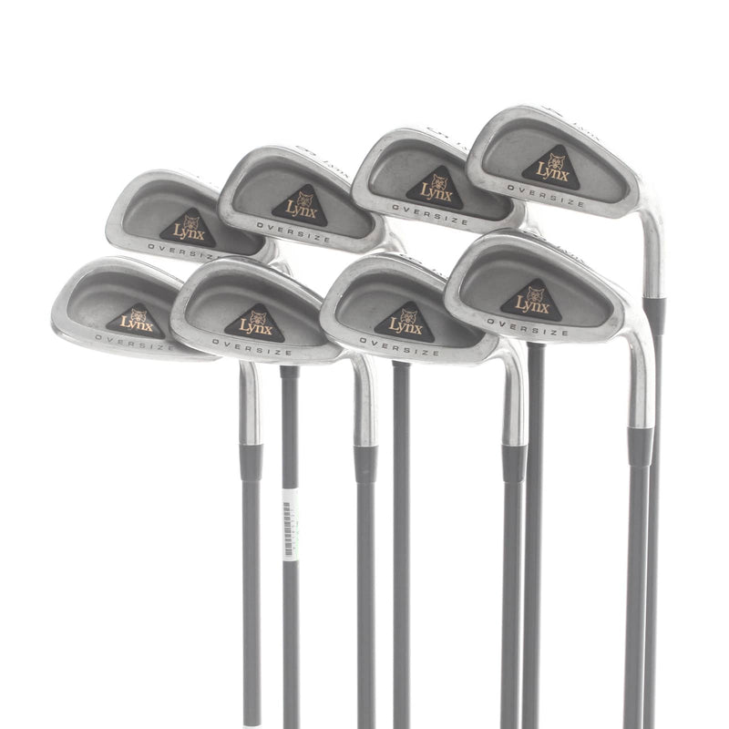 Lynx Oversize Graphite Mens Right Hand Irons 4-SW Regular - Lynx