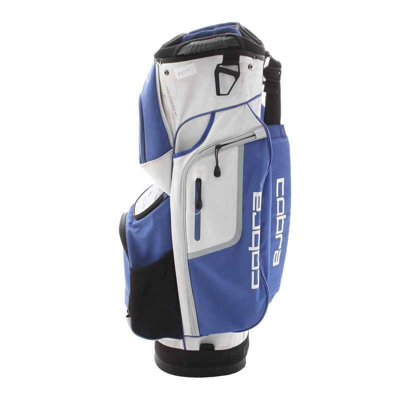 Cobra Cart Bag - White/Blue