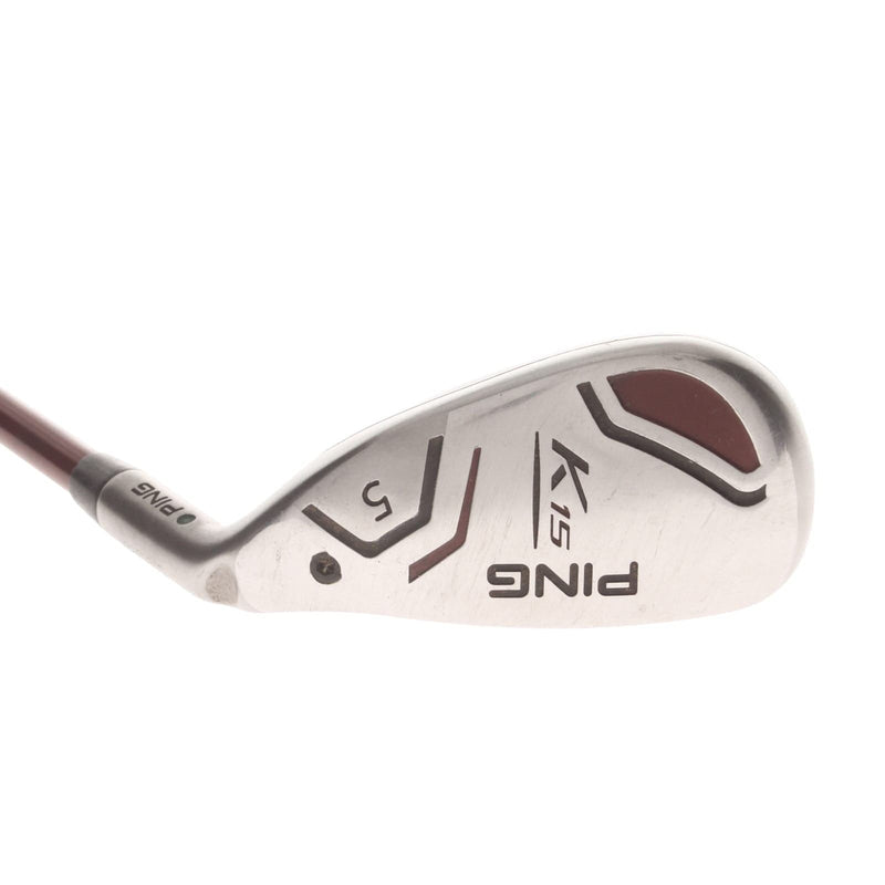 Ping K15 Graphite Mens Right Hand 5 Hybrid Green Dot 27* 2.25* Upright Soft Regular - Ping TFC 149