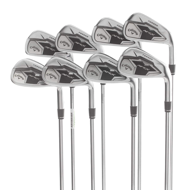Callaway Apex Forged CF19 Steel Mens Right Hand Irons 4-AW Regular - True Temper Elevate 95