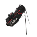 Titleist Players 4 Plus Stand Bag - Black/White/Red
