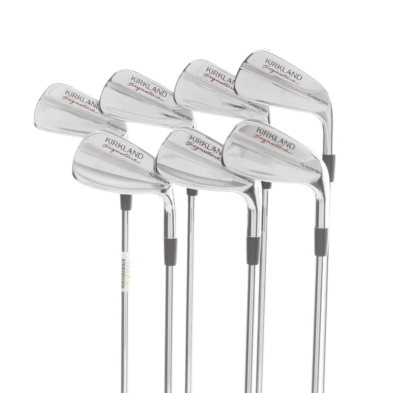 Kirkland Signature Steel Mens Right Hand Irons 4-PW Stiff - True Temper Elevate 115