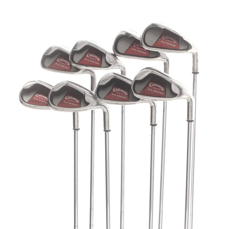 Callaway Big Bertha 2008 Steel Mens Right Hand Irons 4-SW Uniflex - Callaway