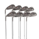 Ping G10 Steel Mens Left Hand Irons 4-SW Black Dot Stiff - Ping AWT