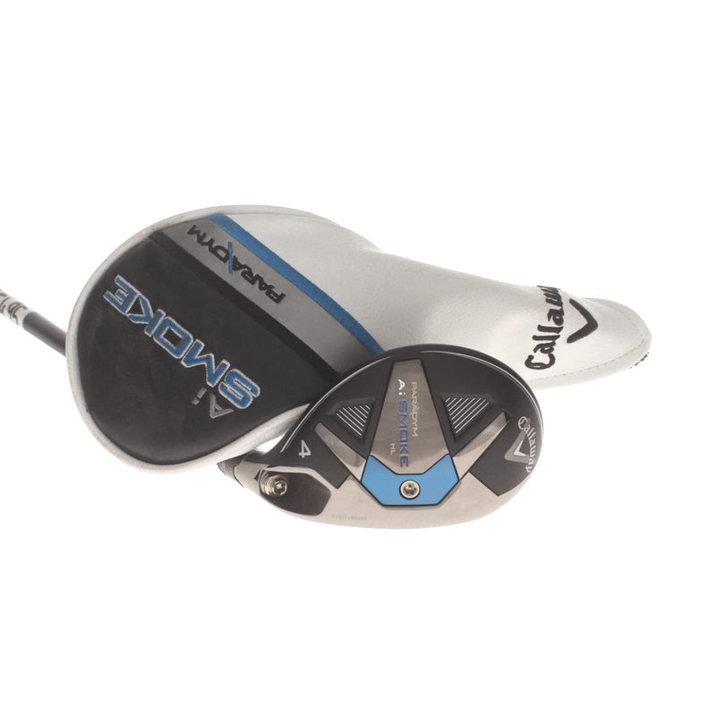Callaway Paradym Ai-Smoke Graphite Mens Right Hand 4 Hybrid 21* Stiff - Cypher Seventy 6.0