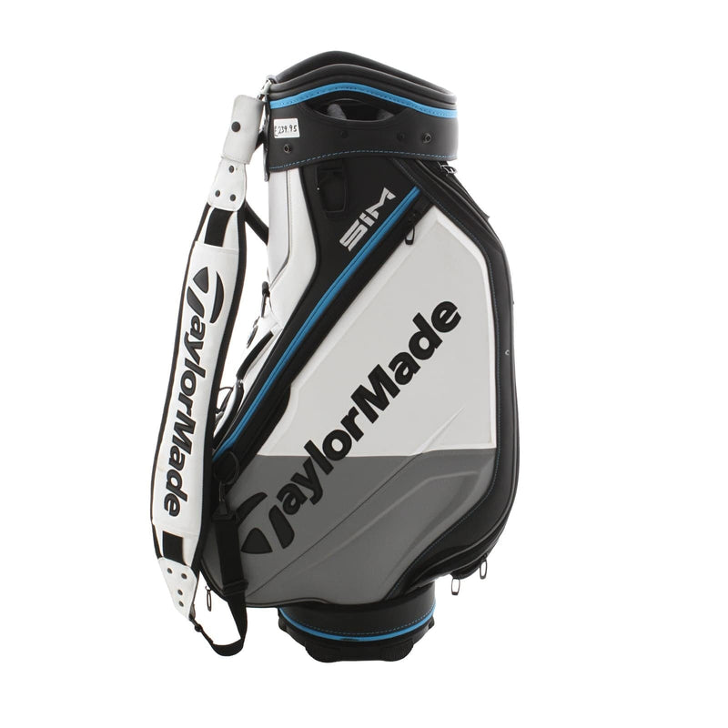 TaylorMade SIM Tour Bag - Black/White/Blue