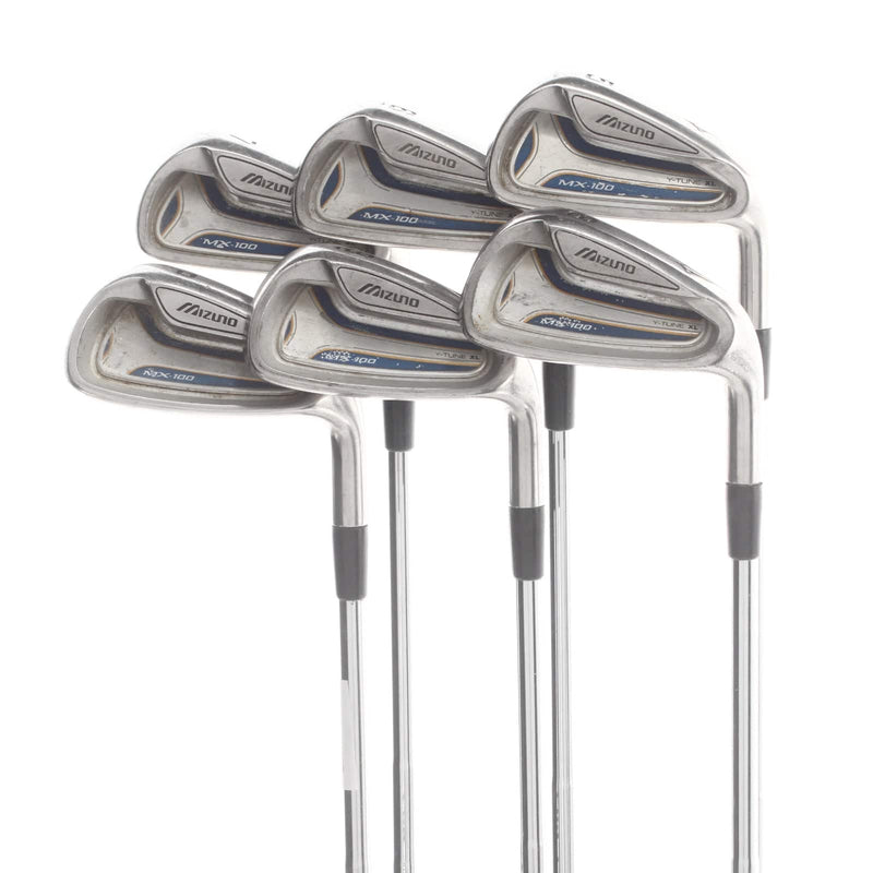 Mizuno MX-100 Steel Mens Right Hand Irons 5-PW Regular - Mizuno MX-Lite