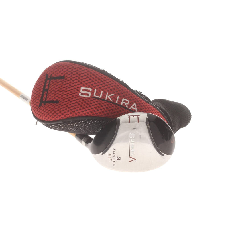 Sukira A2 Graphite Mens Right Hand 3 Hybrid 21* Regular - UST ProForce V2 Hybrid