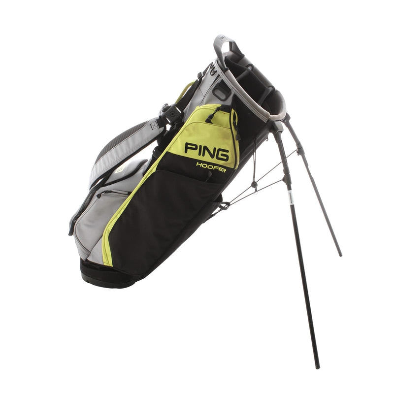 Ping Hoofer Stand Bag - Grey/Black/Lime
