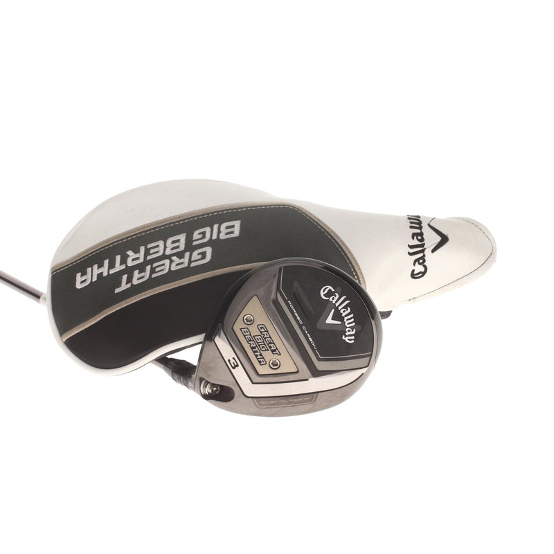 Callaway Great Big Bertha 2023 Graphite Mens Right Hand Fairway 3 Wood 15* Regular - UST Mamiya Helium 6F3