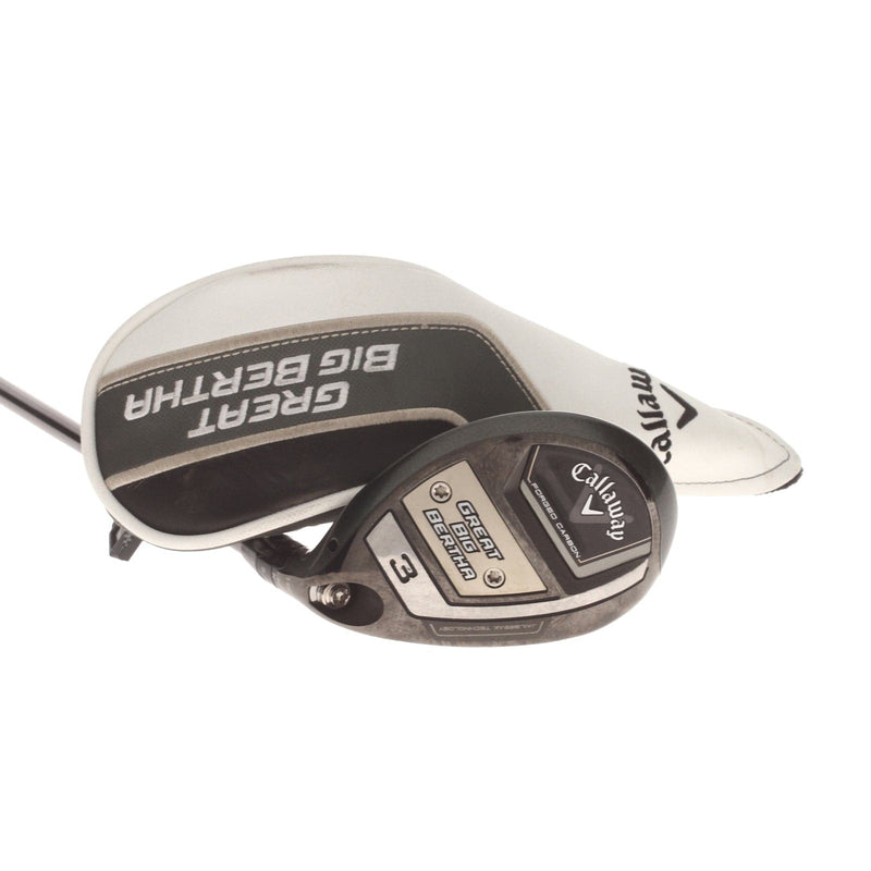 Callaway Great Big Bertha 2023 Graphite Mens Right Hand 3 Hybrid 18* Regular - UST Mamiya Helium 60I F3