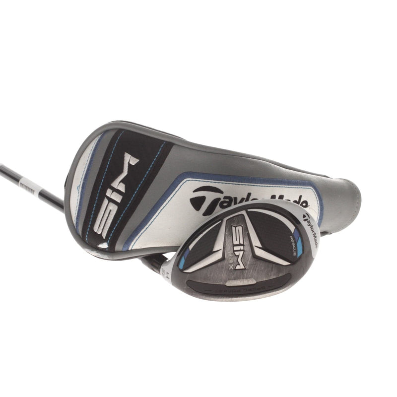 TaylorMade Sim Max Graphite Mens Right Hand 4 Hybrid 22* Stiff - Fujikura Ventus Blue 7S