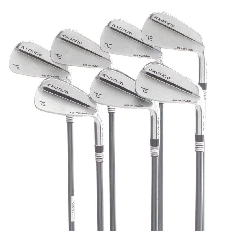 Tour Edge Exotics MB Forged Graphite Mens Right Hand Irons 4-PW Stiff - UST Mamiya Recoil Dart F4 75