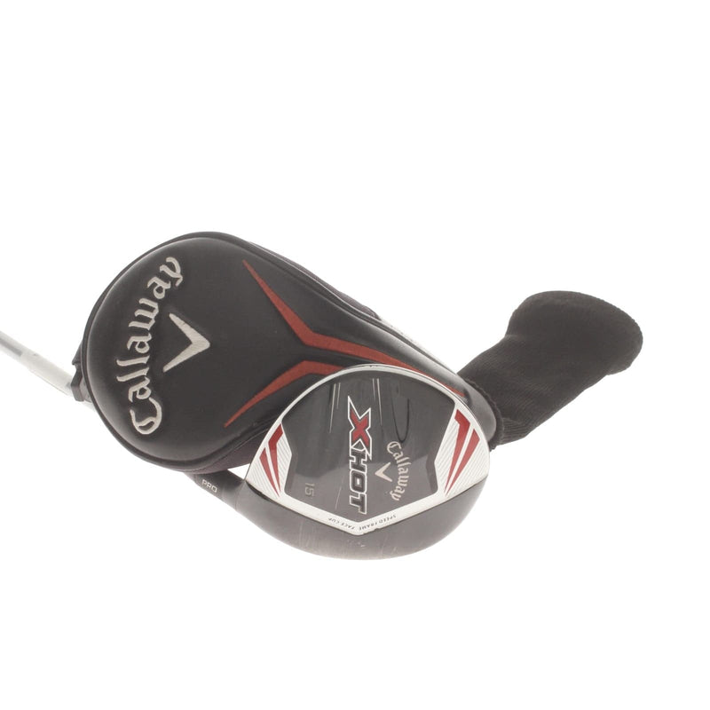 Callaway X Hot Pro Graphite Mens Right Hand Fairway 3 Wood 15* Stiff - Project X 6.0