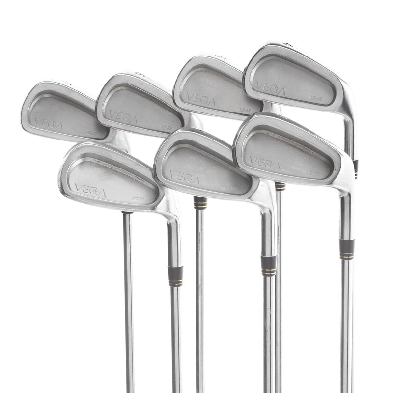 Vega VC-02 Steel Mens Right Hand Irons 4-PW Stiff - Shimada S-Lite