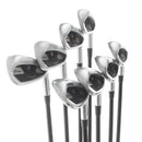 Ping G400 Graphite Mens Right Hand Irons 5-SW Red Dot 0.75* Flat Soft Regular - Ping Alta CB AWT