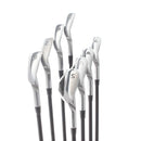 Ping G400 Graphite Mens Right Hand Irons 5-SW Red Dot 0.75* Flat Soft Regular - Ping Alta CB AWT