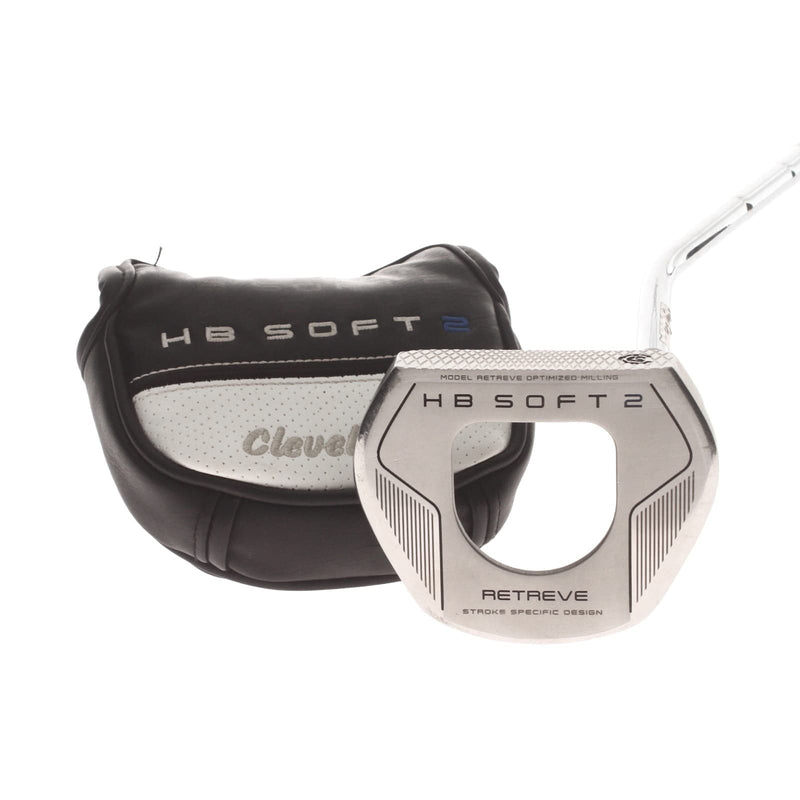 Cleveland HB Soft 2 Retreve Mens Right Hand Putter 34" Mallet - Cleveland