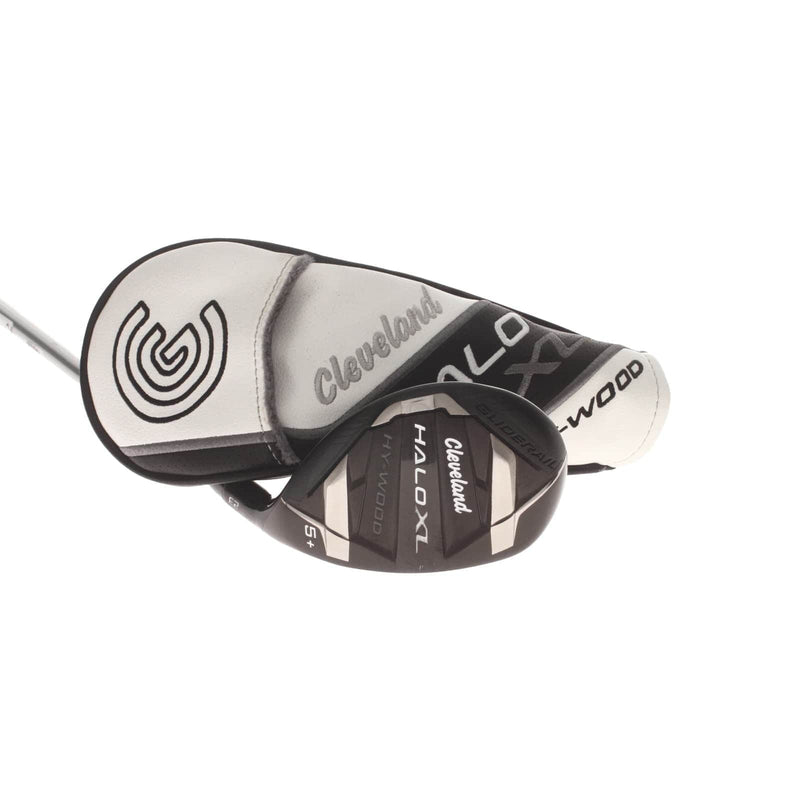 Cleveland Halo XL Hy-Wood Graphite Mens Right Hand 5 Hybrid 23* Stiff - Aldila Ascent Blue 40