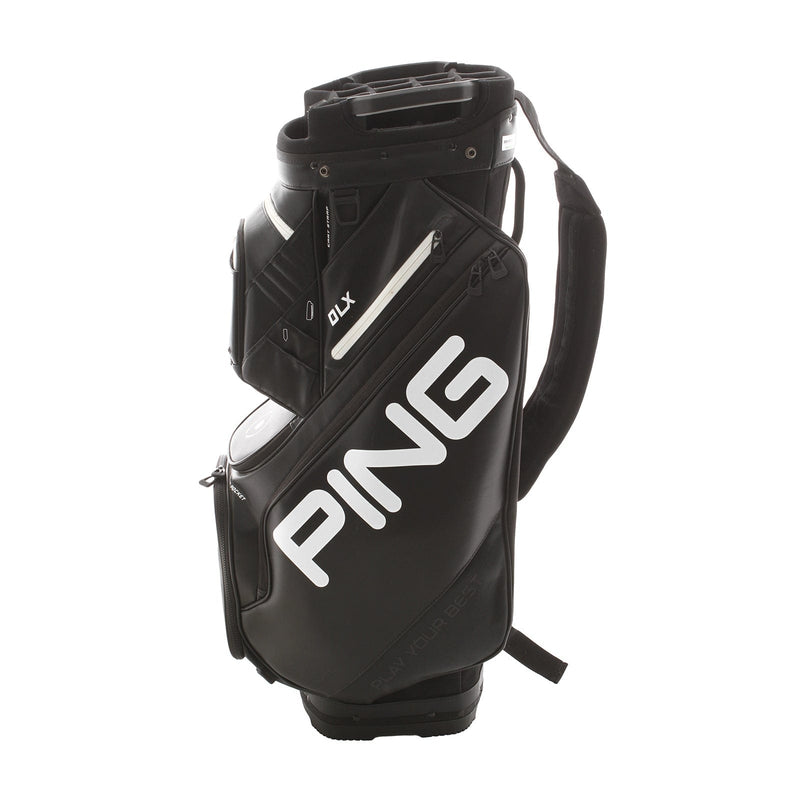 Ping DLX Cart Bag - Black/White