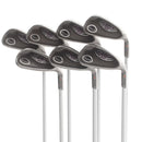 Ping Rhapsody Graphite Ladies Right Hand Irons 5-SW Orange Dot 2.25* Flat Ladies - Ping