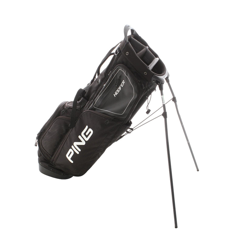 Ping Hoofer Stand Bag - Black/White